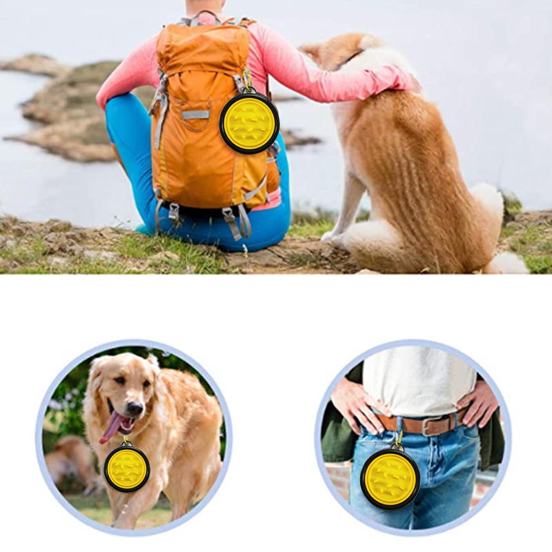 High quality different size durable outdoor travel dog bowl portable silicone dog bowl collapsible dog bowls