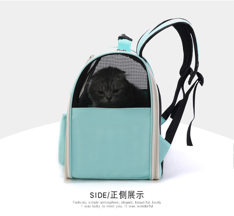 Stylish waterproof durable cat bagpack carrier backpack for travel cat travel bag cat carriers backpack