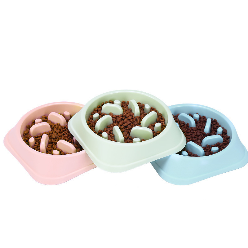 Pet supplier Western style Adjust meal times custom slow feed dog bowl dog slow feeder bowl