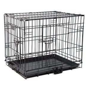 mascota factory  collapsible dog cages metal kennels outdoor crates heavy duty dog cages big xxl dog cage