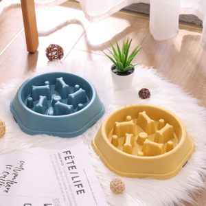 Luxury wholesale dog bowls weight loss feed food dog pet bowls slow feed dog bowl