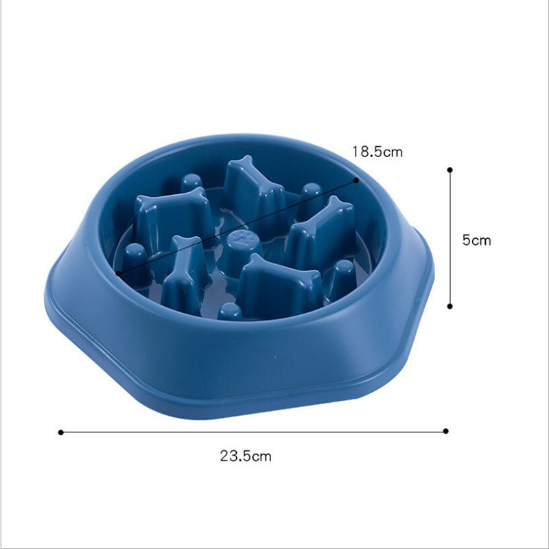 Luxury wholesale dog bowls weight loss feed food dog pet bowls slow feed dog bowl