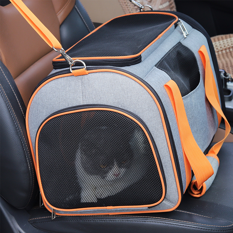 Oxford fabric foldable travel transport sleeping bags for cats cat bag pet carrier cat carrier