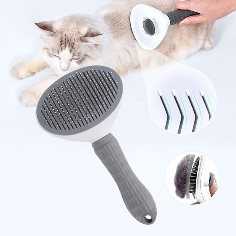 Top seller Pet Comb Brush easy Hair Removal pet accessories products for pet grooming Cleaning remove lice cat comb