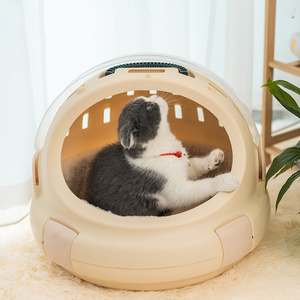 Trendy Outdoor Round cat carrier Portable Pet Carrier for Cats and small puppies