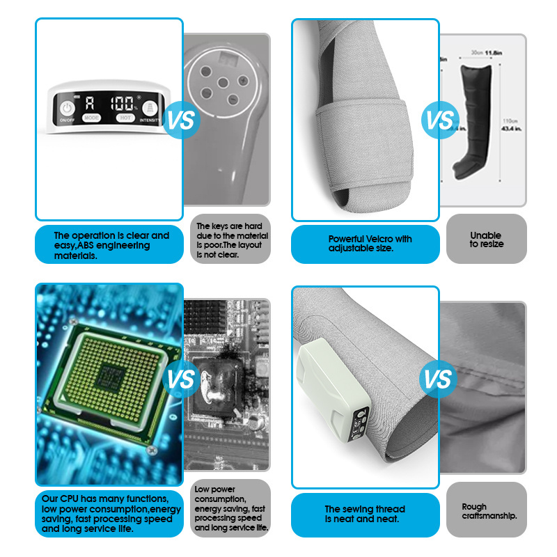 XINYI Phenitech New Design Electric Hand Palm Finger Massager with Air Pressure and Heat Compression Hand Massager