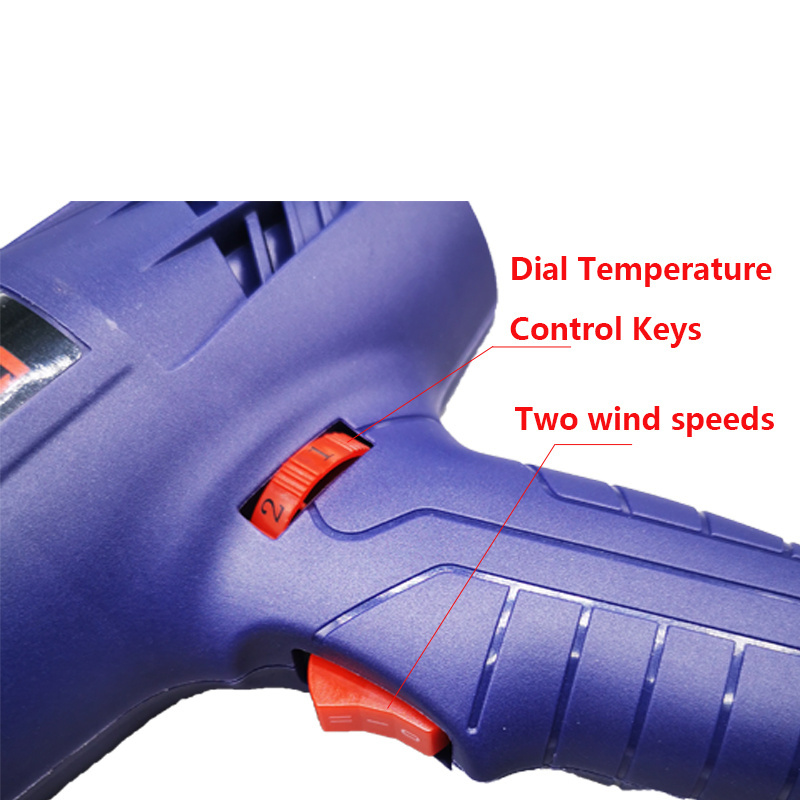 Kadeli 2000w car Vinyl Wrap Temperature Control Heat Guns