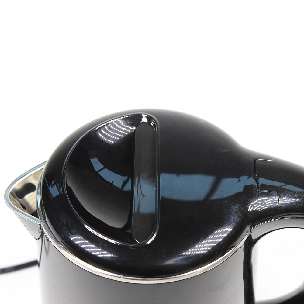 1L capacity 360 degree cordless double wall stainless steel hotel appliance electric kettle