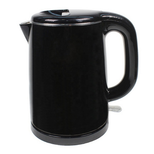 1L capacity 360 degree cordless double wall stainless steel hotel appliance electric kettle