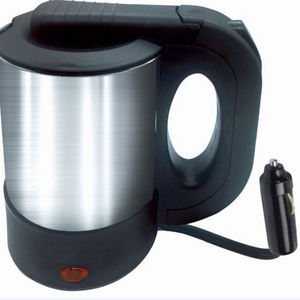 0.5l Mini Stainless Steel 304 Travel Electric Kettle with Dual Voltage 12-24V