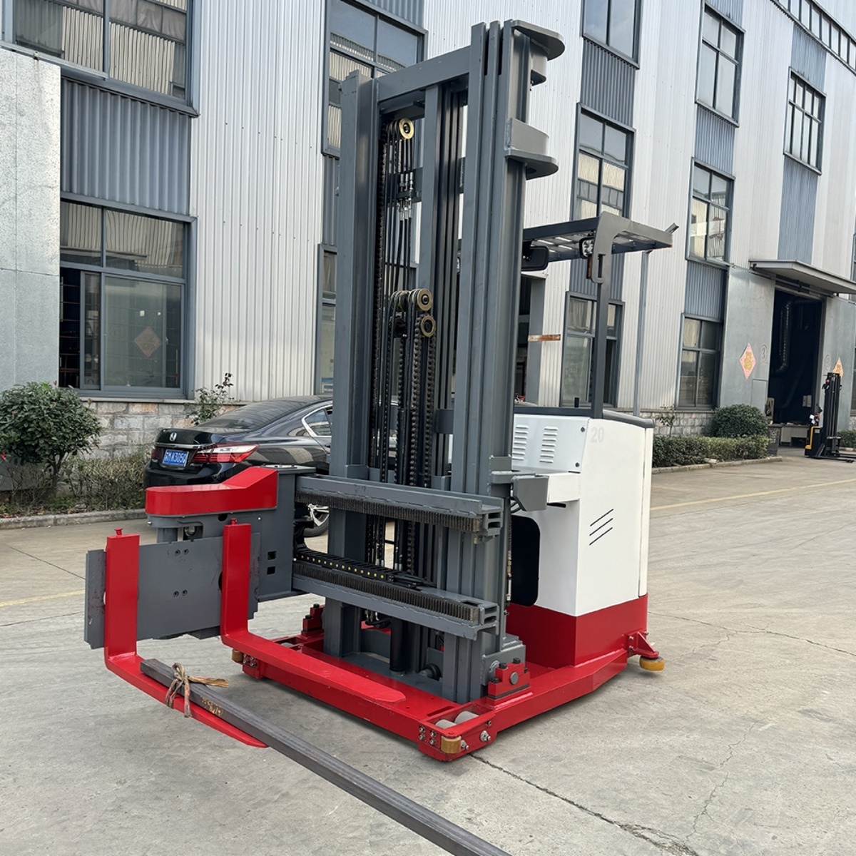 Pallet Forklift Truck 1500KG Electric VNA Reach Truck Lift Height 3m for Warehouse Handling