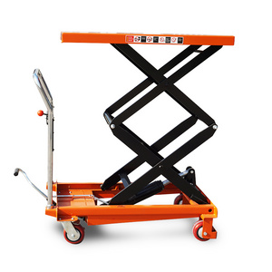 2000kg Hydraulic double scissor Lift Table truck with CE