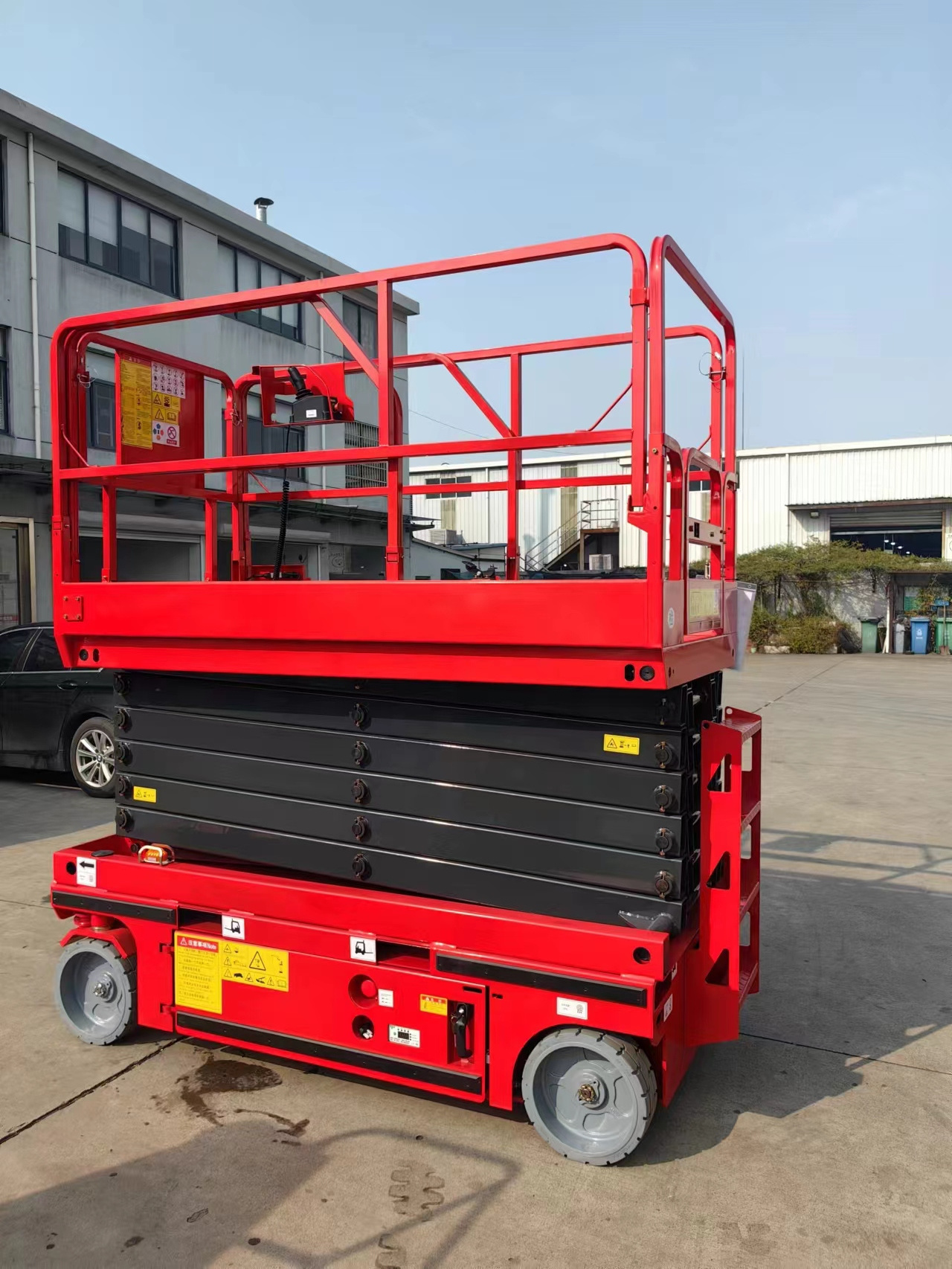 KAD10m 320Kg Electric mobile scissor hydraulic lifting platform for aerial work Mobile platforms