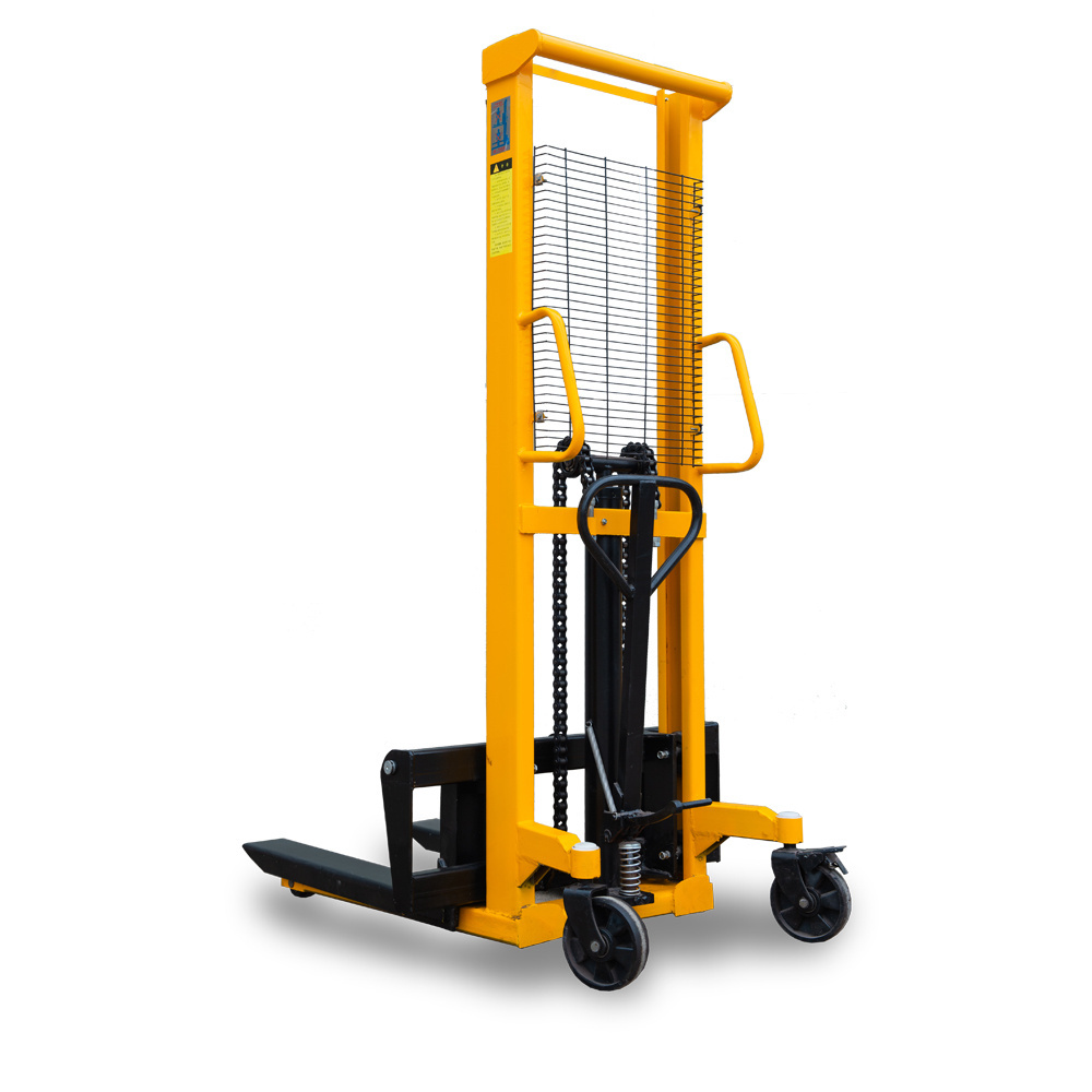 Easy operated 2T 3M manual hand pallet stacker manual forklift with CE