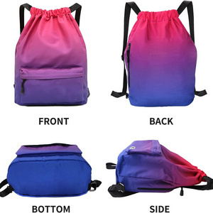 Cotton Canvas Drawstring Bag Durable backpack