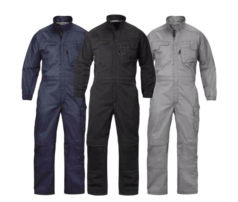 Work Wear Overalls for men Fashion Tooling Loose Cargo Overalls Long Sleeve Repairman Auto Repair Jumpsuits