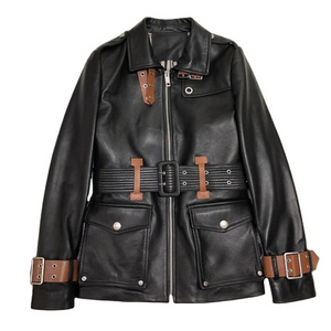 Ladies Leather fashion jacket/ladies jacket/fashion jacket