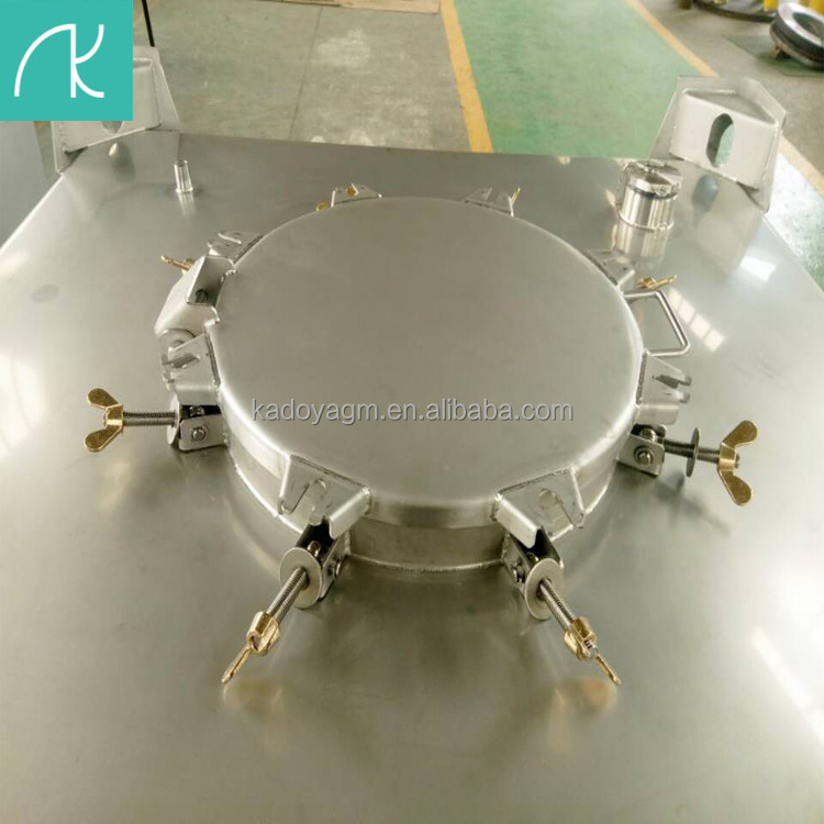 Customize stainless steel 500 gallon fuel tank