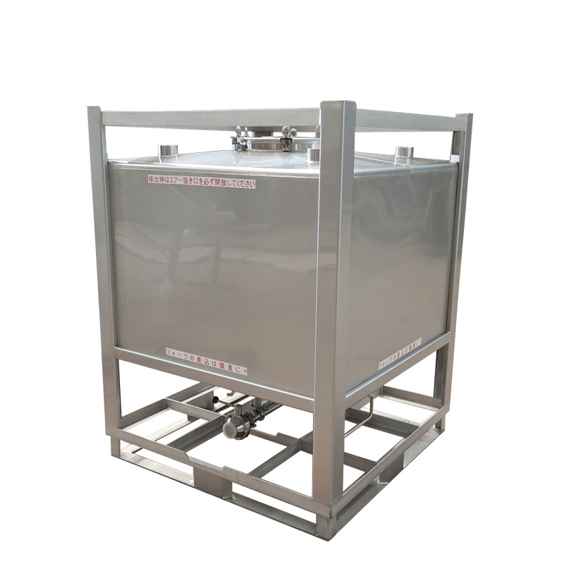 Customize 1000L 2000L 3000L Stainless Steel Chemical Acid Storage Tank