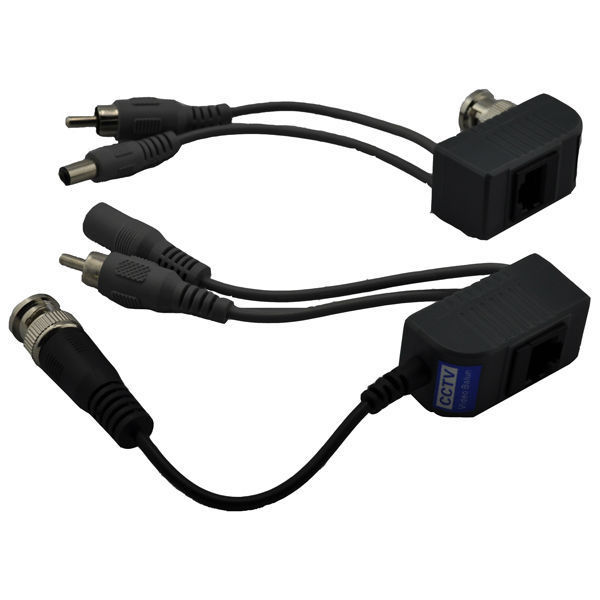 CCTV Surveillance Accesorios Coaxial Video Power and Audio 3 in 1 Transmitter UTP Video Balun