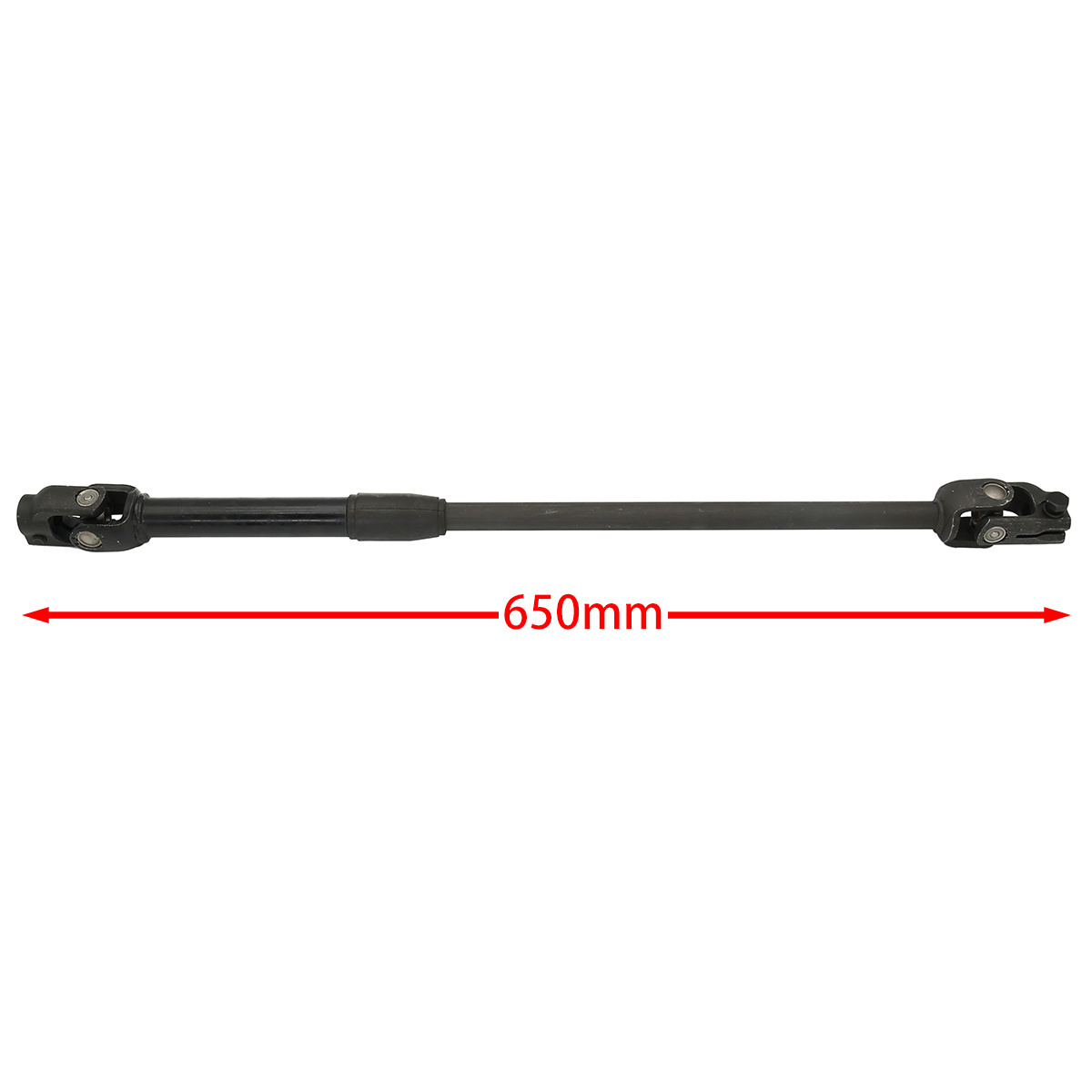 290mm-740mm 30T Adjustable Steering Knuckle Go Kart U joints Shaft Rod of utility vehicle Buggy UTV QUAD ATV Parts