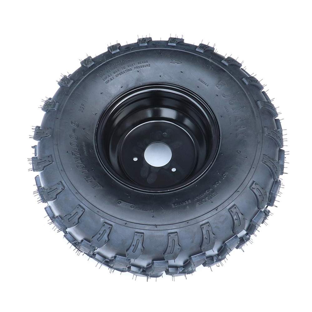 8-Inch Tire 19*7-8 18X9.5-8 Inch Vacuum Tire Wheel Hub for Buggy Quad Bike 50cc 110cc 150cc 200cc Cargo ATV Go kart