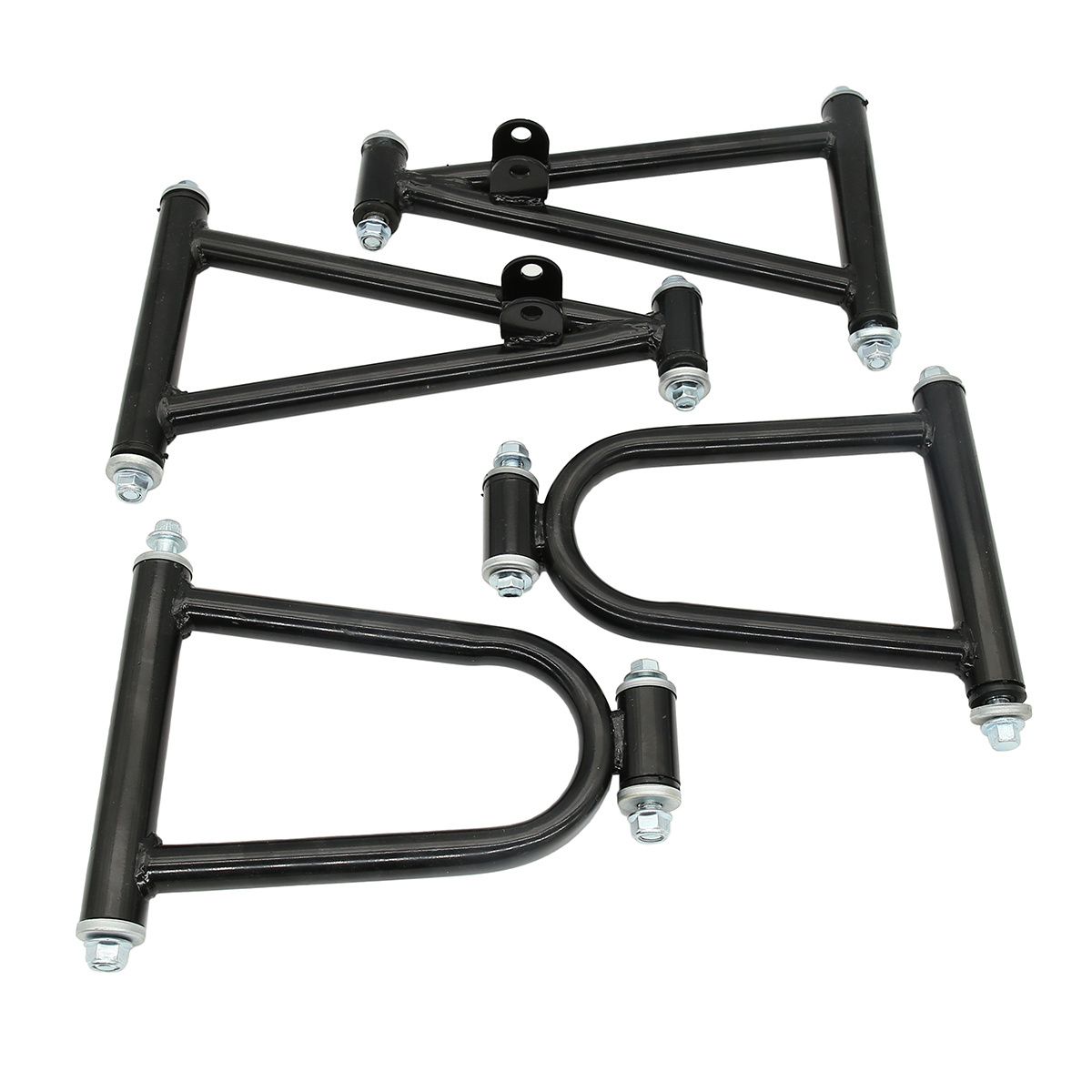 1Set 215/290mm Front Suspension Swing Arm Upper/Lower of DIY 50cc 90cc 110cc 125cc ATV 4 Wheels Quad Bike Buggy Go Kart Parts