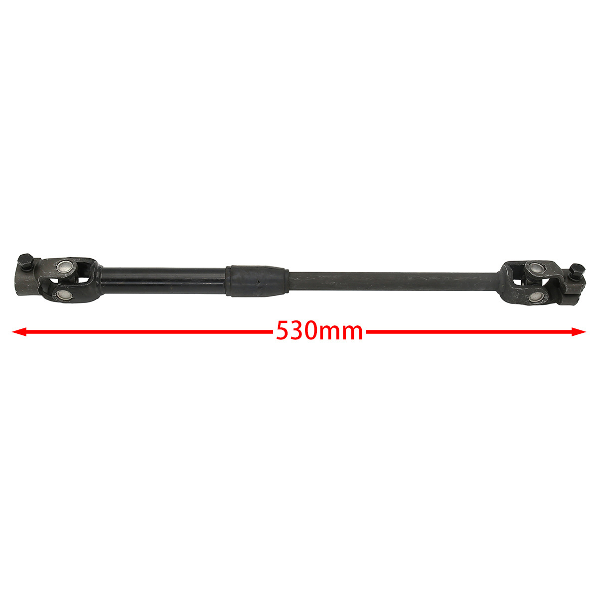 290mm-740mm 30T Adjustable Steering Knuckle Go Kart U joints Shaft Rod of utility vehicle Buggy UTV QUAD ATV Parts