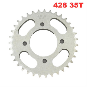 428 58mm 35T Silver Rear Sprocket For Chinese 50cc-160cc 170cc 190cc CRF50 SDG Pit Dirt Bike