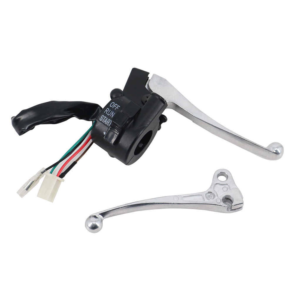 Throttle Housing Start Kill Switch Brake Lever For Yamaha PW50 PY50 PW PY 50 PeeWee50 G50T Dirt Bike