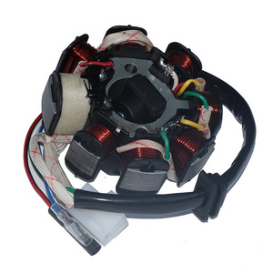 8 Coil 5 Wires Ignition Stator Magneto Replacement for GY6 50CC 60CC 80CC 150cc QMB139 4Stroke ATV TAOTAO Paliden Scooter