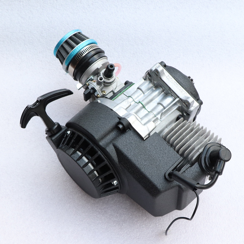 Motorcycle parts 40-6 47cc Pull Start Engine Motor For 2 Stroke Mini Pocket PIT Quad Dirt Bike