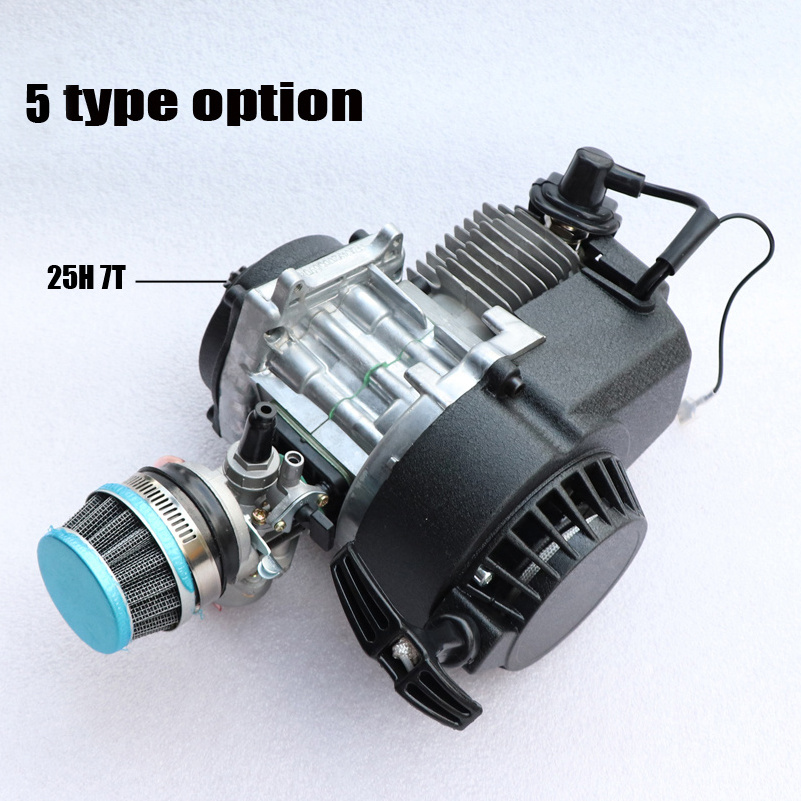 Motorcycle parts 40-6 47cc Pull Start Engine Motor For 2 Stroke Mini Pocket PIT Quad Dirt Bike