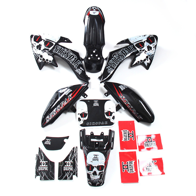 XR50 CRF50 Plastic Kit + 3m Graphics Decals Sticker Kit for 50cc 70cc 90cc 110cc 125cc SDG SSR PRO Dirt Pit Bikes