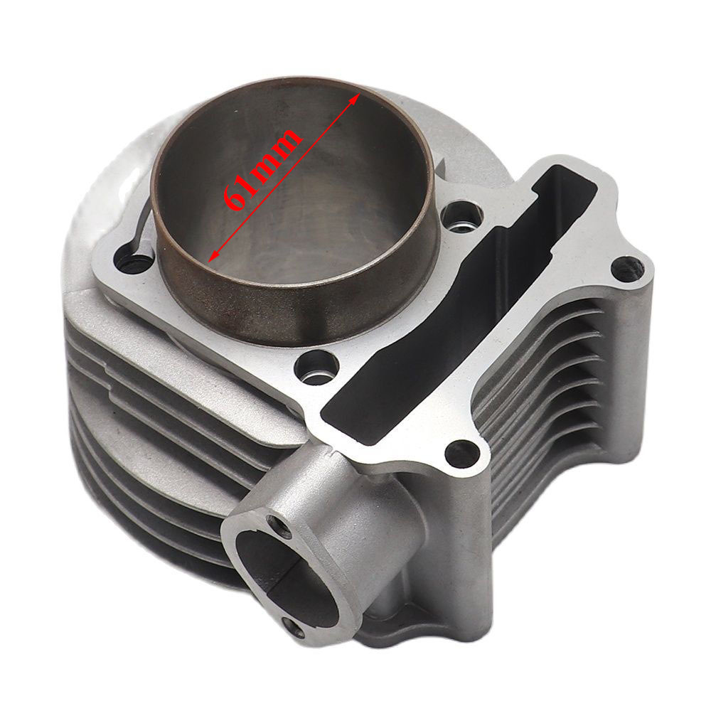 GY6 125 150cc Upgrade To GY6 200cc 61mm Cylinder For 4 Stroke Air Cooling 152qmi 1P52QMI 157QMJ 1P57QMJ Engine