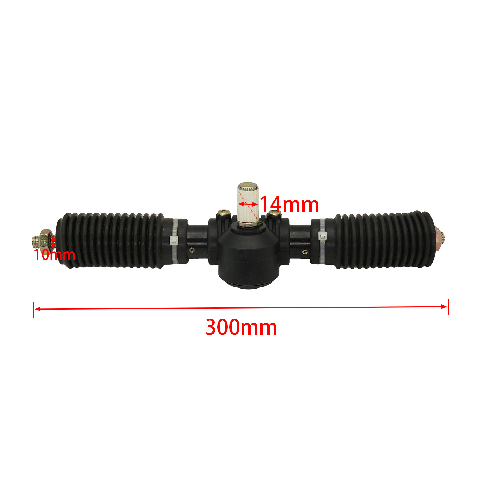 GO KART KARTING ATV UTV 1M Rear Axle Steering Gear Rack Pinion Tie Rod Steering Wheel Brake Pump With Control Swing arms