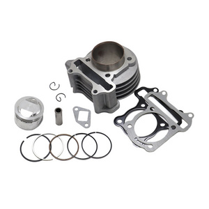 52mm Big Bore Racing Cylinder Gasket Piston Kit For GY6 139QMB 80CC Upgrade 4-Stroke Engine Parts