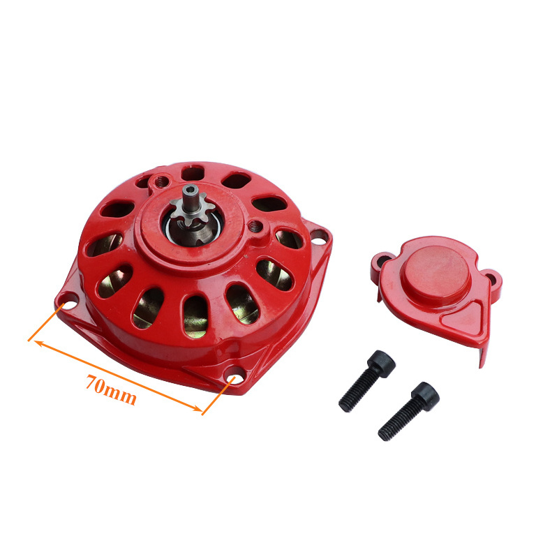 Motorcycle 25 H 6 T Tooth Clutch Drum Gearbox For 47cc 49cc 2 Stroke Engine Atv Quad Go Kart Dirt Pocket Mini Bike