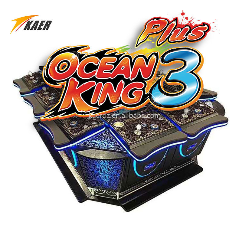 Best Seller: 8-Player Fish Game Arcade Table, Ocean King Series with Interactive Multiplayer Gameplay