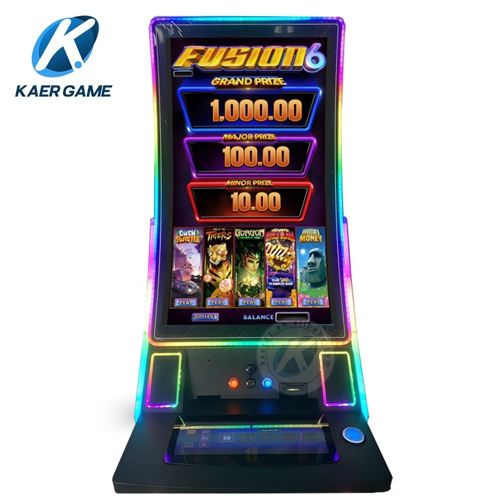 Hot Sale Classic High Profit Software Video Amusement 43 Inch Curved Metal Arcade Game Cabinet