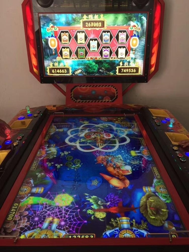 Coin Operated Games High Quality 8 Player Shooting Fish Game Software Video Machine Ocean King 3 Plus Lucky Lobster