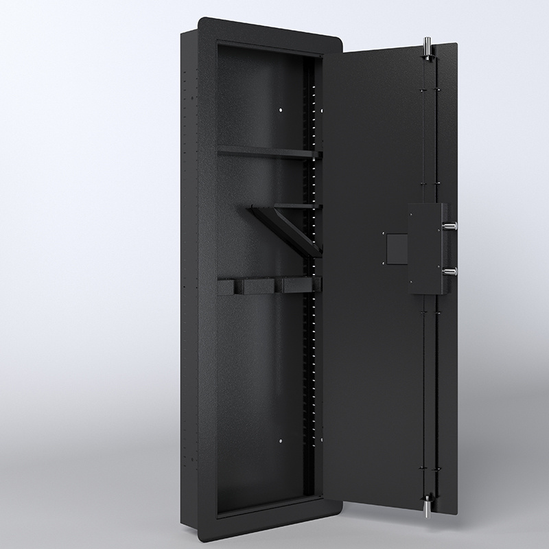 Electronic Digital Lock Wall Hidden Safe Furniture For Gun Wall Mounted Hidden Storage Gun Safe Cabinet