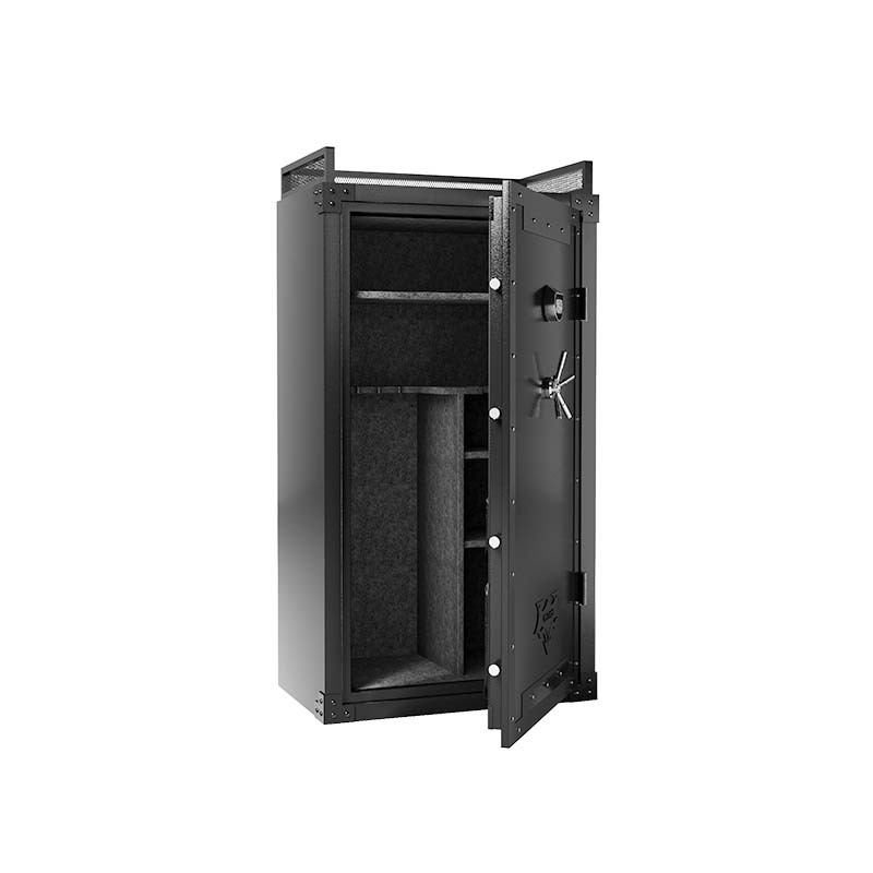 Cross-Border Hot Selling Key Lock Gun Cabinet Safe Fireproof Treadlock Gun Safe Box