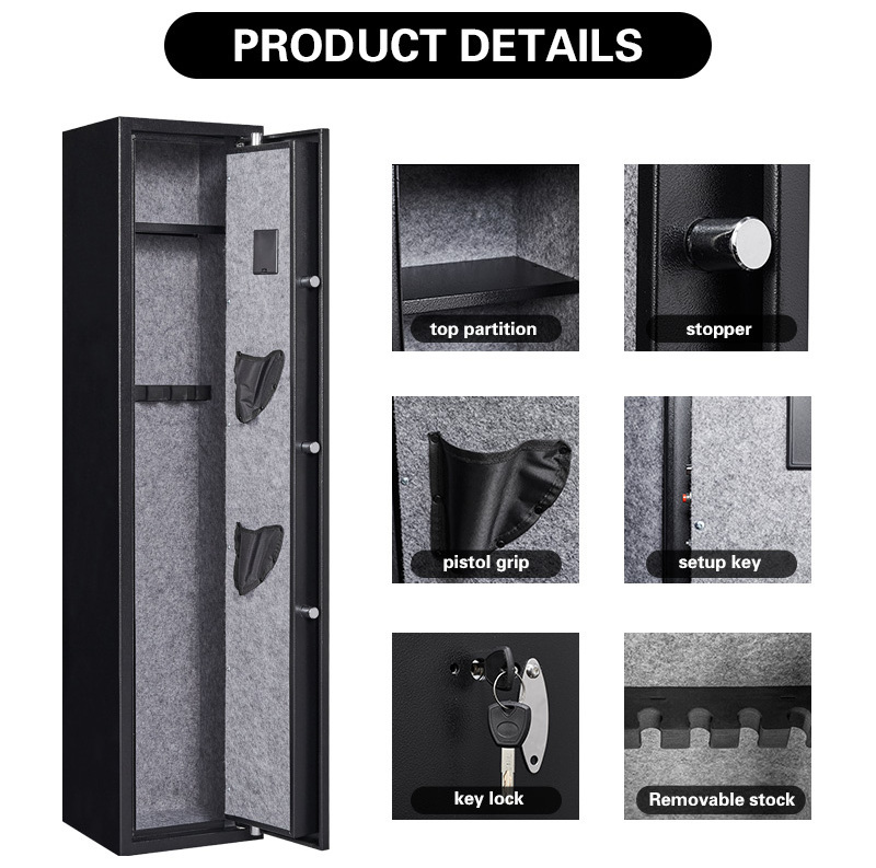 Kaer Custom Biometric Treadlock Gun Safe Fingerprint High Quality Secureit Gun Safe