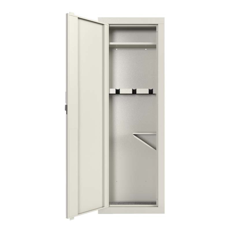 Kaer Customizable White Concealed Weapon Furniture Storage Hidden Gun Safe Cabinet In Wall