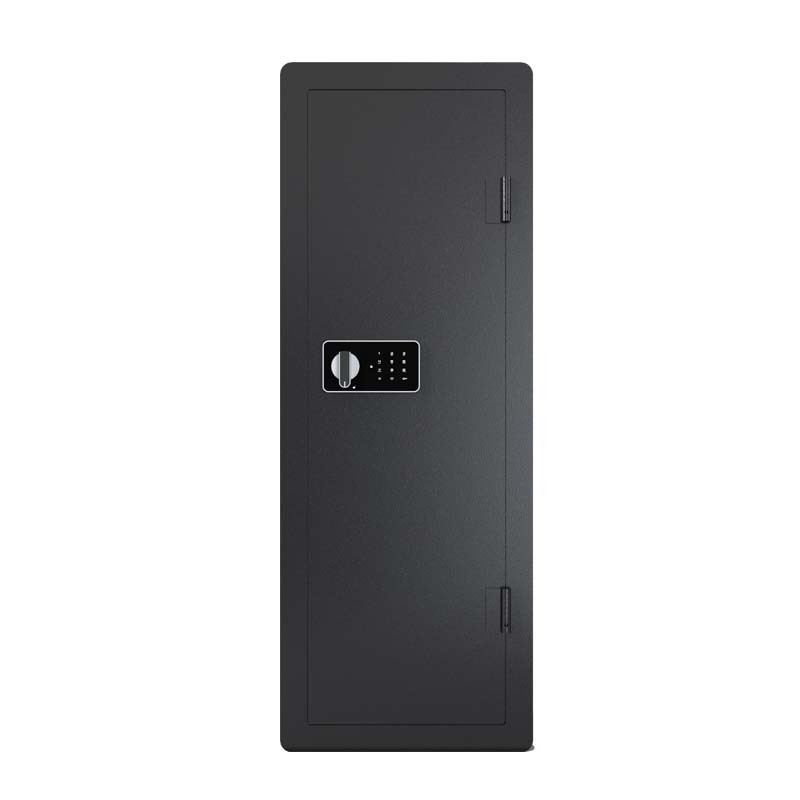 Wholesale OEM Biometric Fingerprint Electronic custom Heavy Duty Steel secret security hidden secret long gun safe box