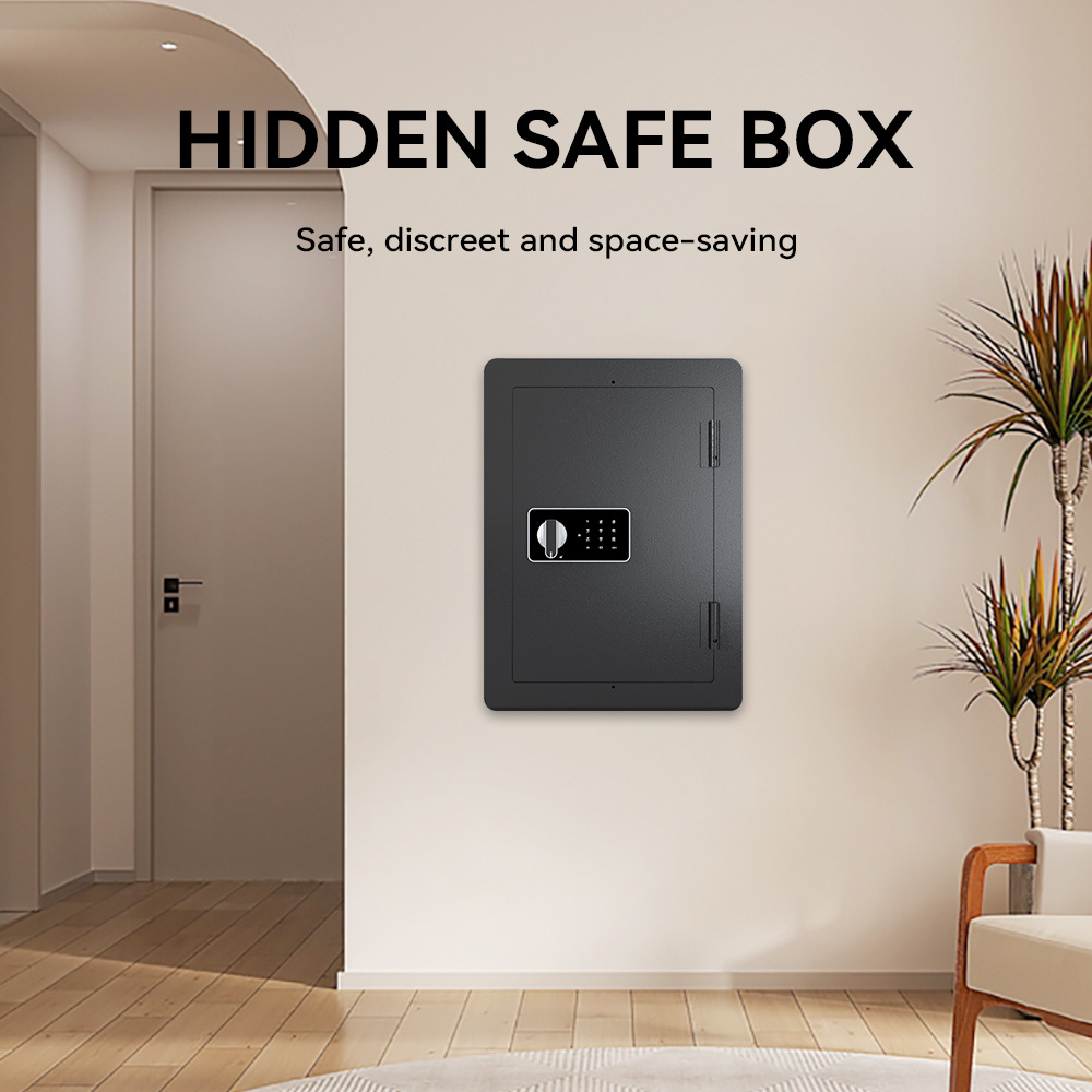 Aliexpress Hot Product Sources Supply Chain Concealed Home Digital Money Safe Box Secret Wall Hidden Safe Box