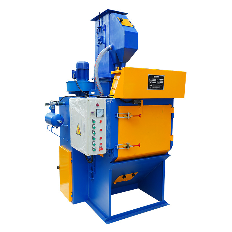 Automatic tumble belt shot blasting machine airless steel shot blaster