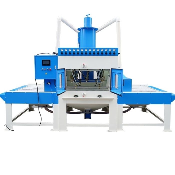 Automatic Batch Sand Blasting Machine Automated Sandblaster for High Production