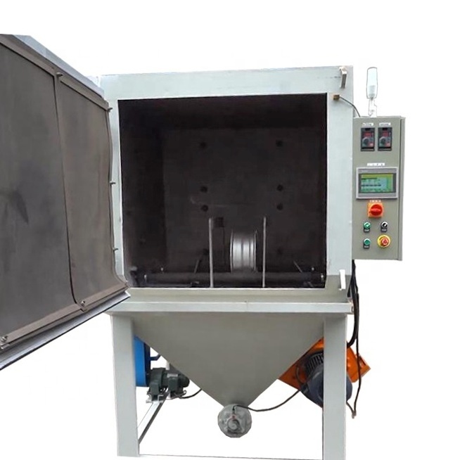 Automatic shot blasting machine shot blaster for wheel